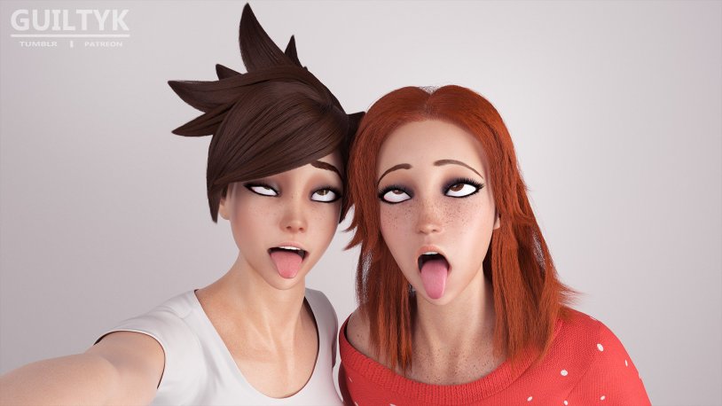 Overvotch Tracer and Emily Yuri