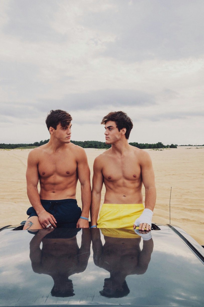 Young guys are twins