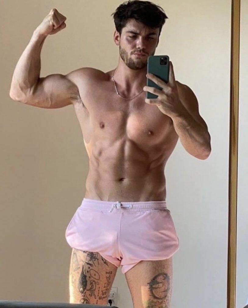 Ethan without a T -shirt