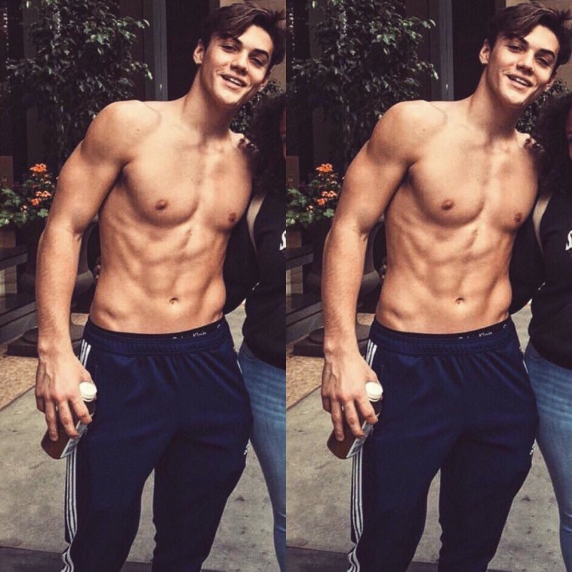 Selfies of two brothers