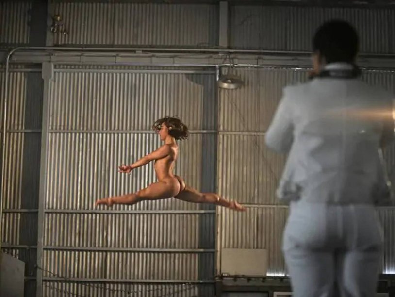 Caitlin Okhasi scandalous images of athletics