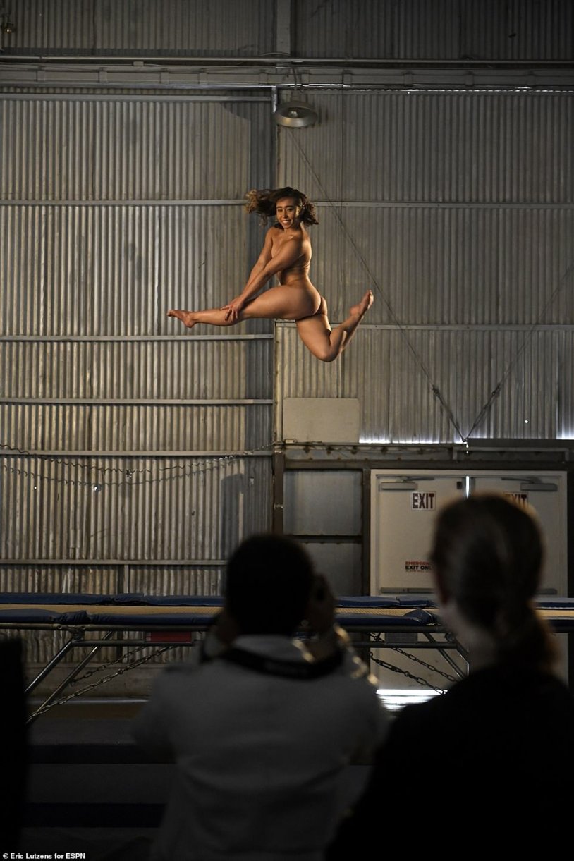 Gymnast Kaitlin Okhashi nude