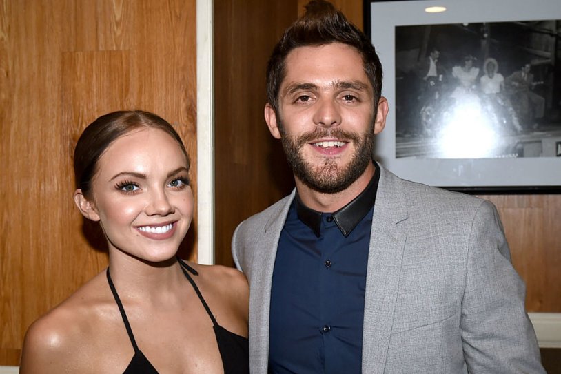 Thomas rhett and wife lauren