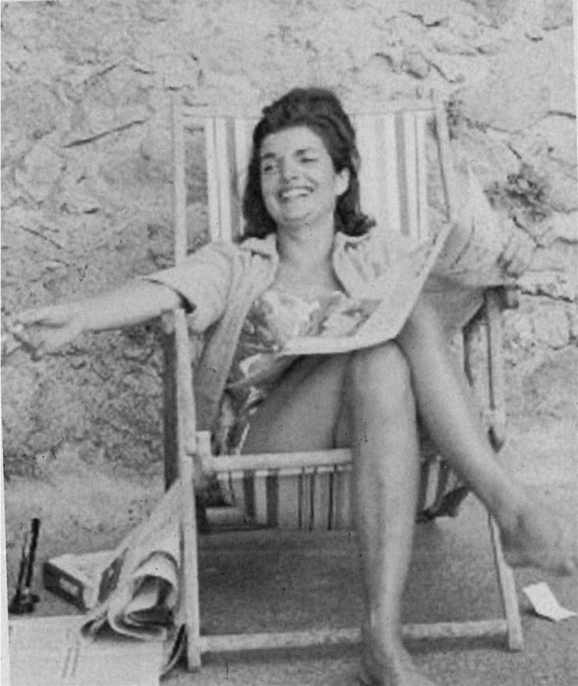 Jacqueline Kennedy on the cover of the magazine