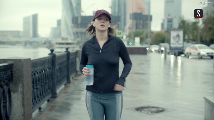 Evgenia Nohrin in underwear