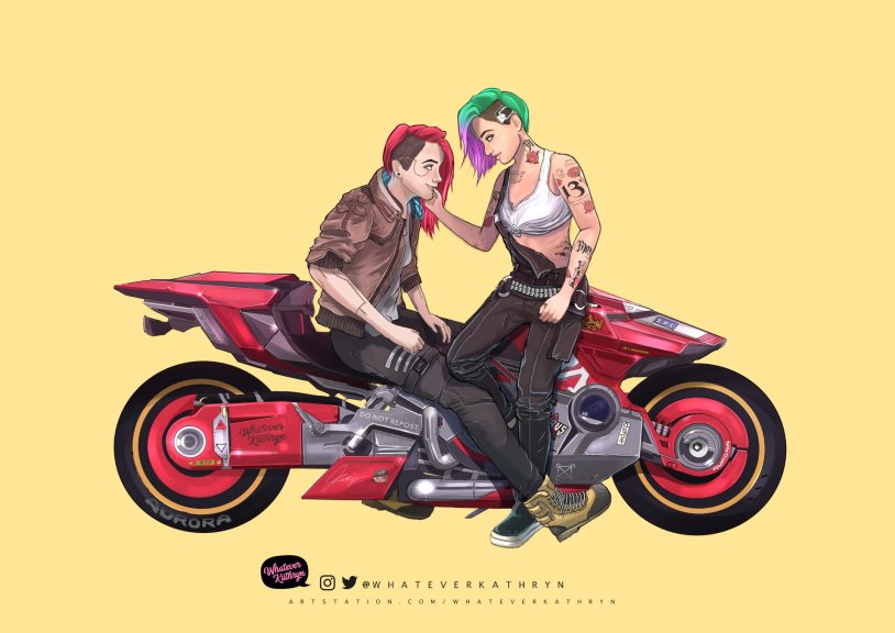 Katherine Newton and Alex Fitzalan