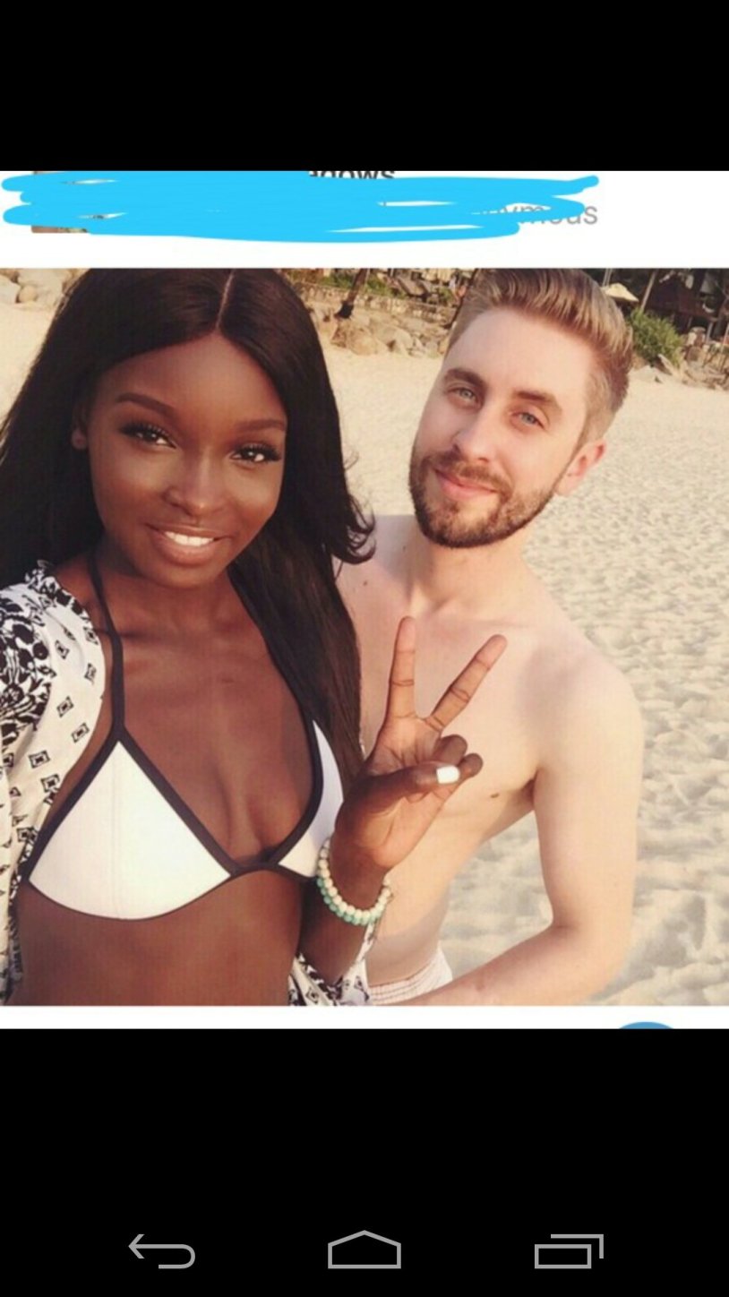 Jamie and Nikki Perkins Interracial couple