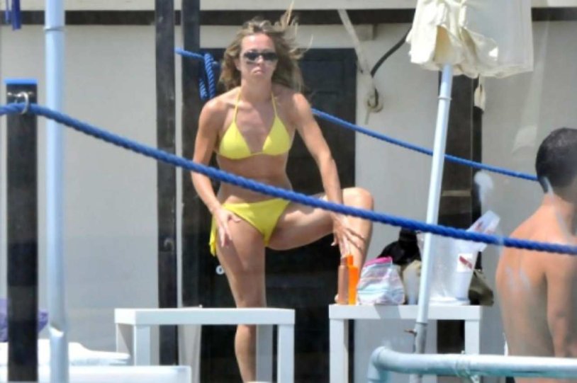 Georgia Melony in a swimsuit