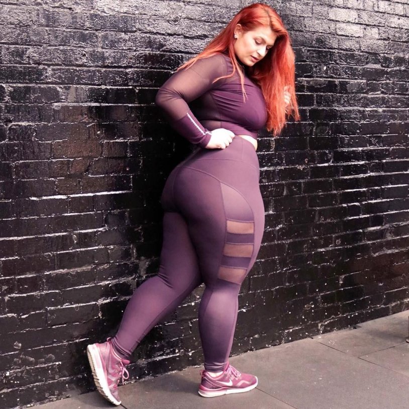 Model plus sazie Christina