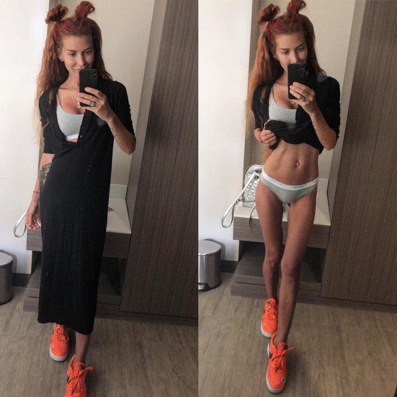 Model plus saz Mila Kuznetsova