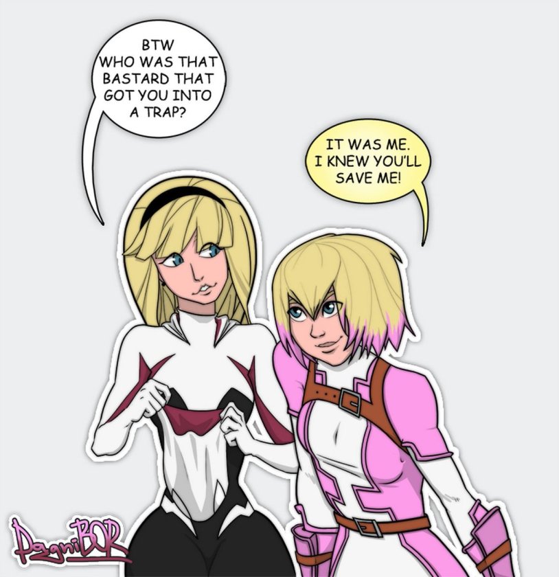 Spider-Man Gwen SEX Comics