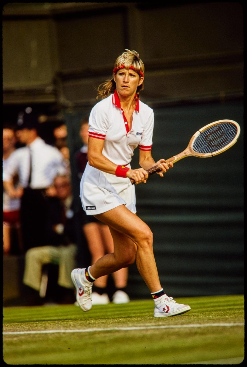 Chris Evert in Youth