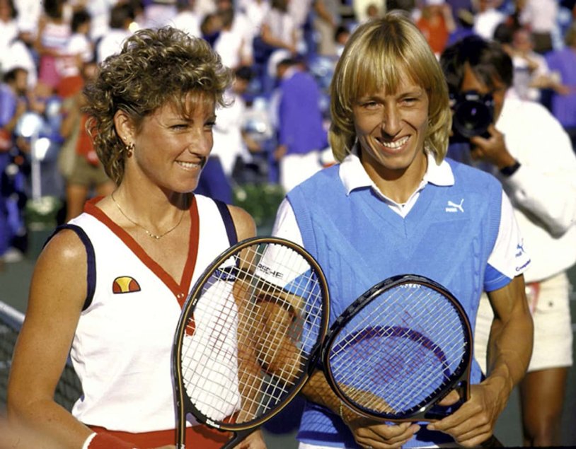 Chris Evert tennis player