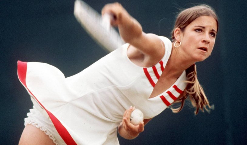 Chris Evert tennis player in youth