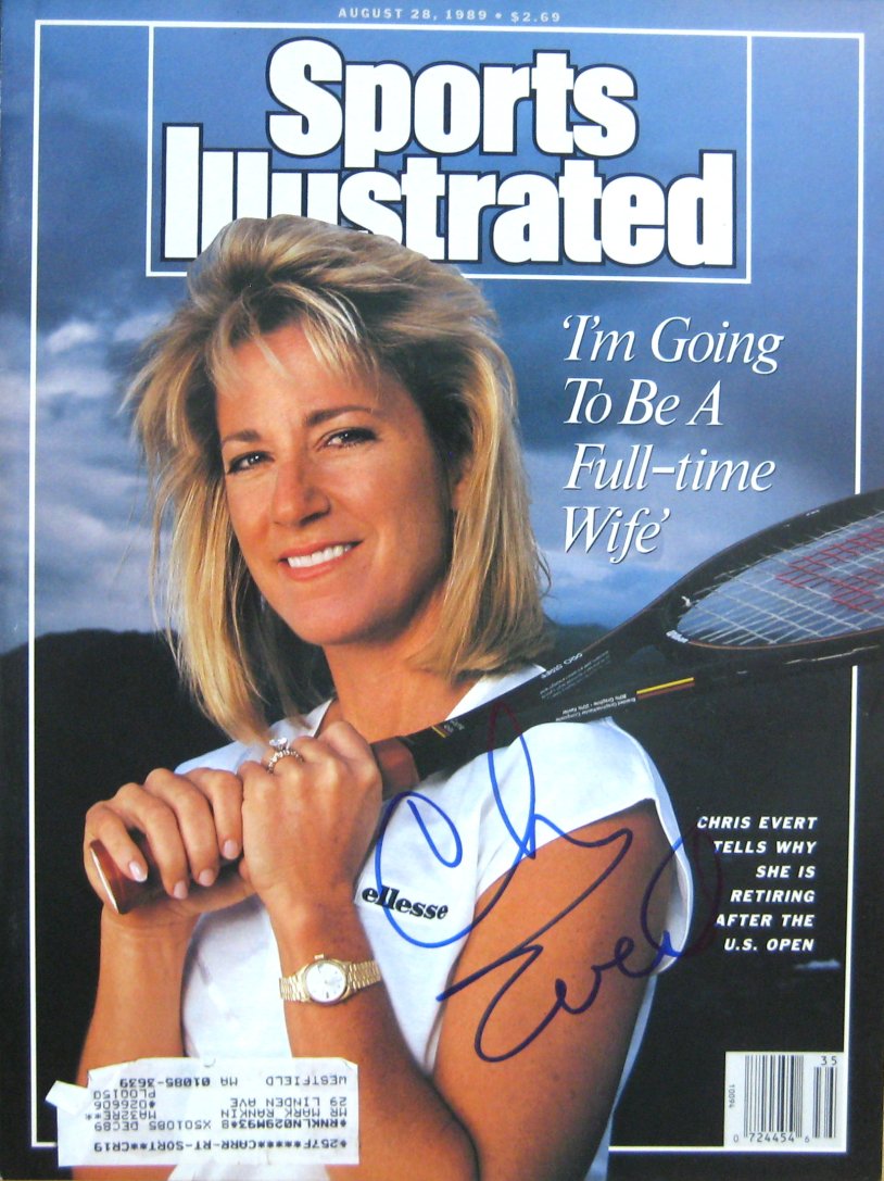 Chris Evert tennis player