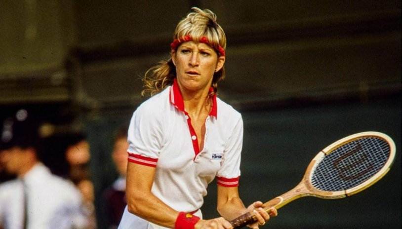 Chris Evert tennis player legs