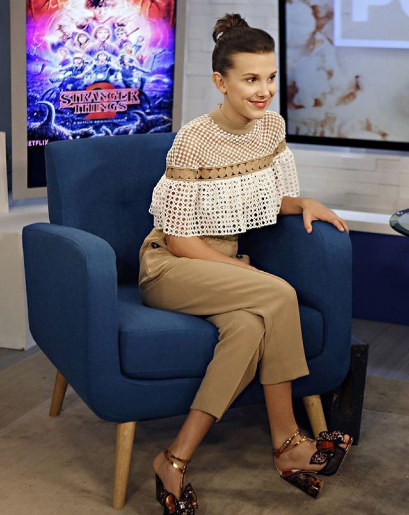 Милли Бобби Браун feet