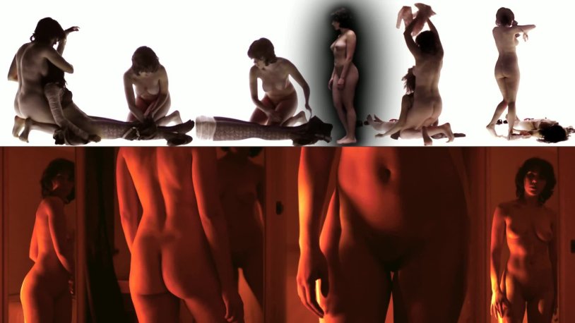 Scarlett Johansson Naked in the film