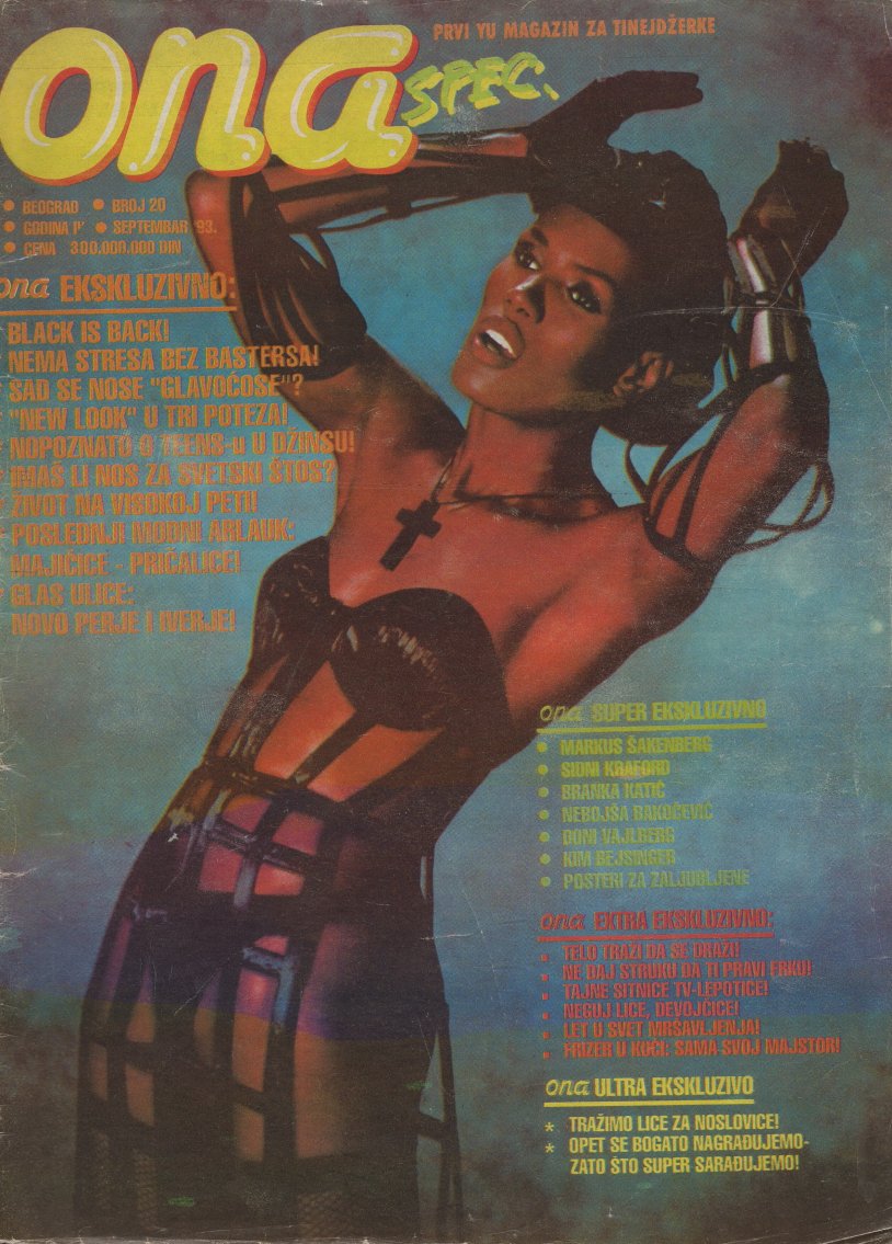 Pornographic fetish magazines