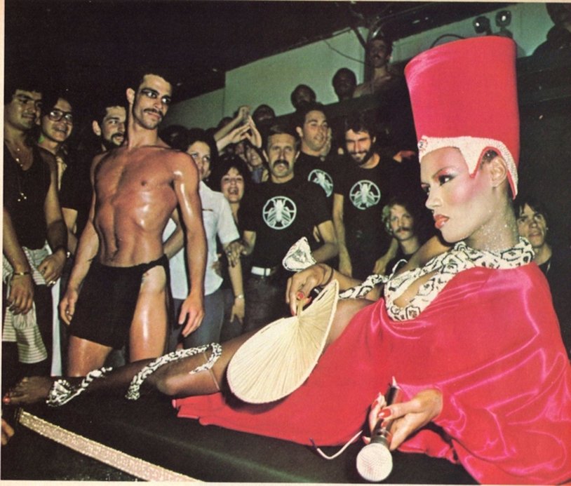 Grace Jones and Jean-Pol Hood