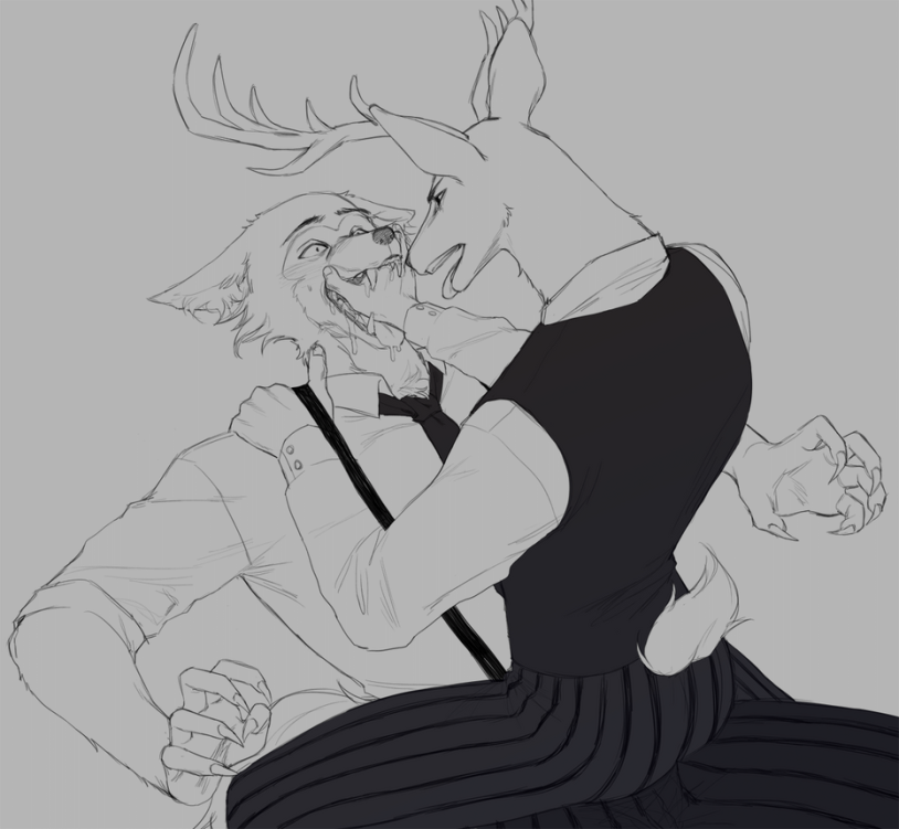 Beastars Legashi and Lewis