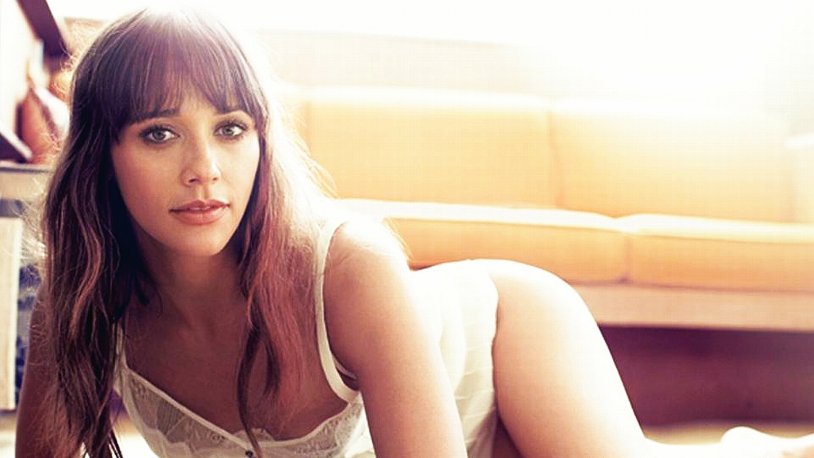 Rashida Jones Crossing Legs
