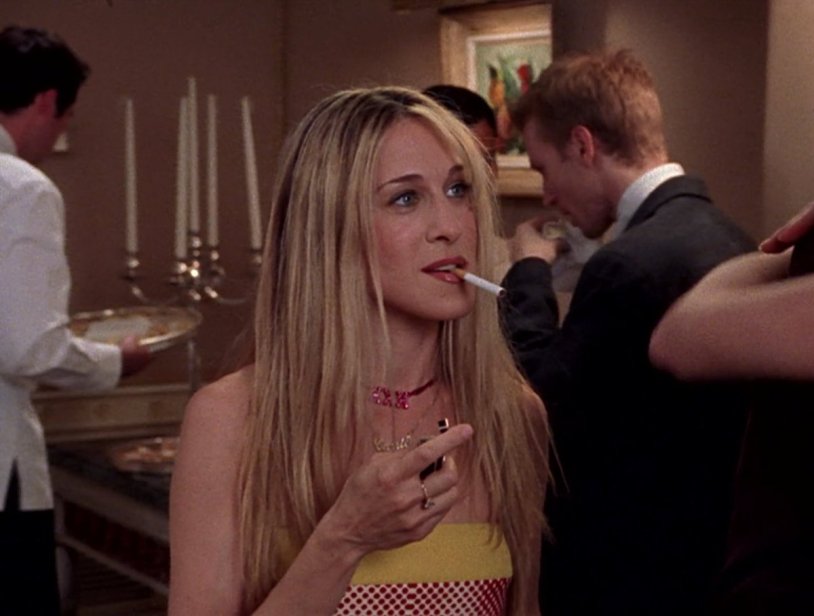 Carrie Bradshaw and the man of her dreams