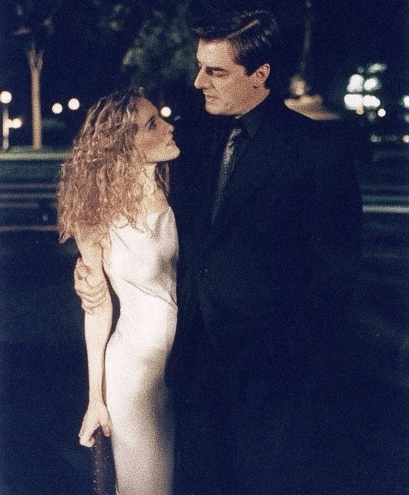 Carrie Bradshaw and Mr. Big