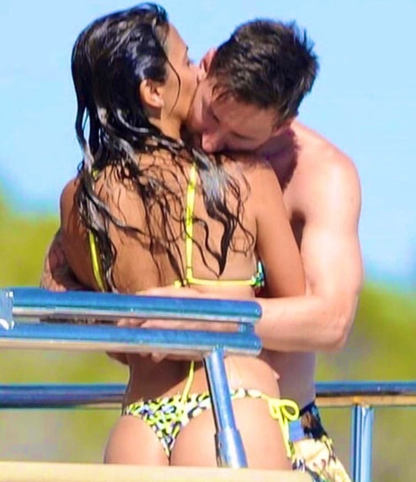 Antonella Rokuzzo and Messi