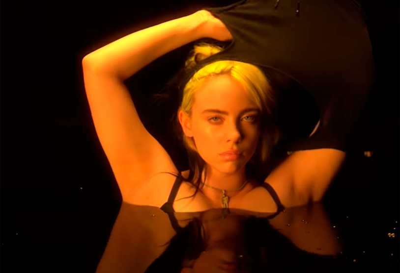 Biliel in a swimsuit