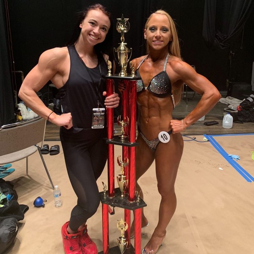 Girls in a bike form