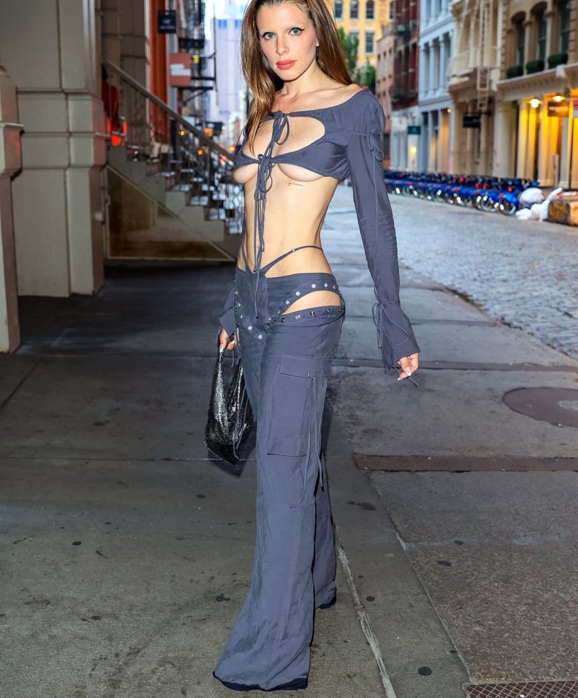 Julia Fox shocking outfits