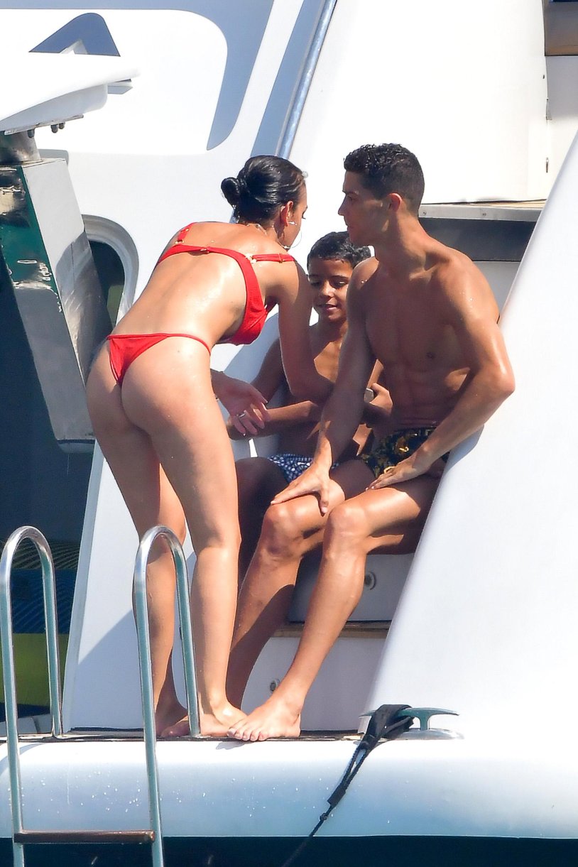 Ronaldo and Georgina
