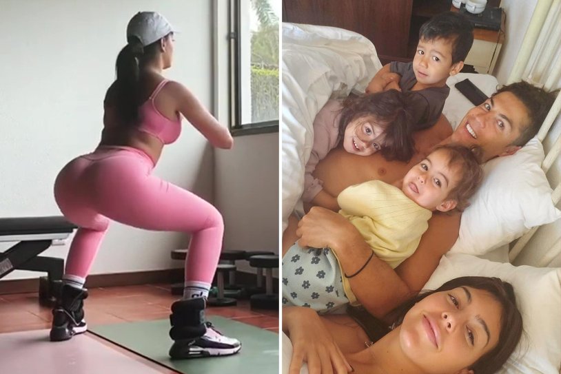 Ronaldo and Georgina Rodriguez