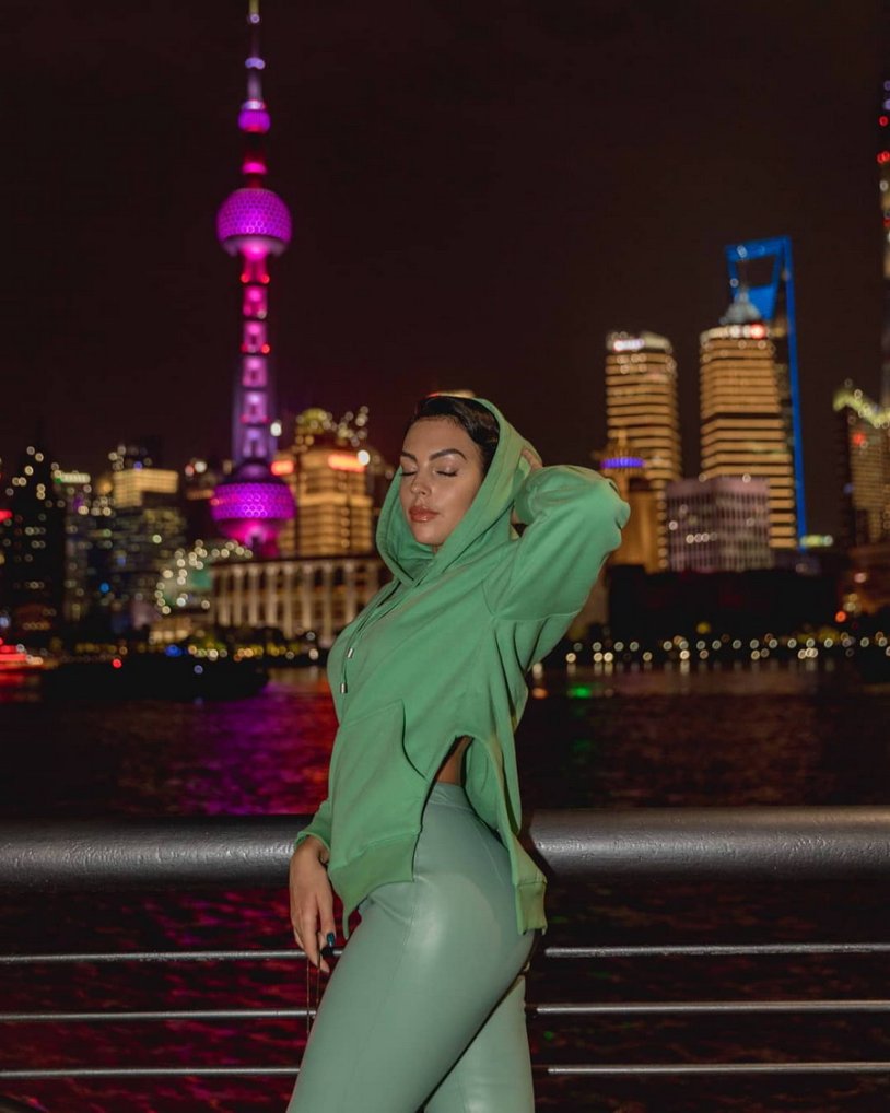 Georgina Rodriguez in a swimsuit