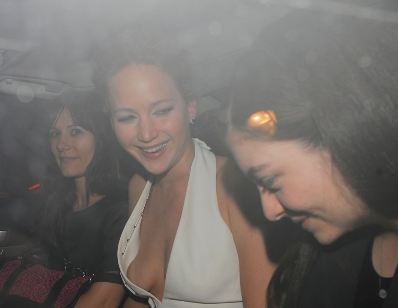 Drawing tits Jennifer Lawrence