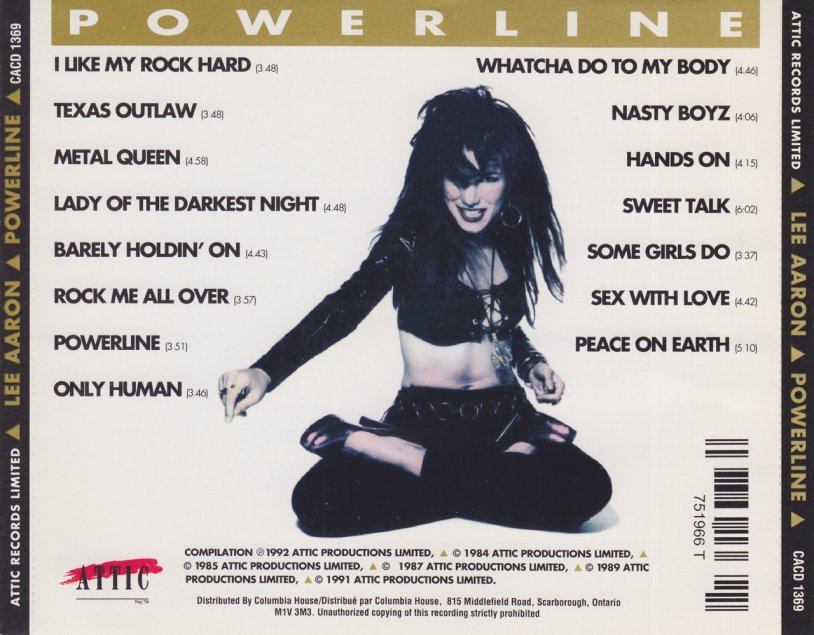 Lee Aaron - Powerline: The Best of Lee Aaron