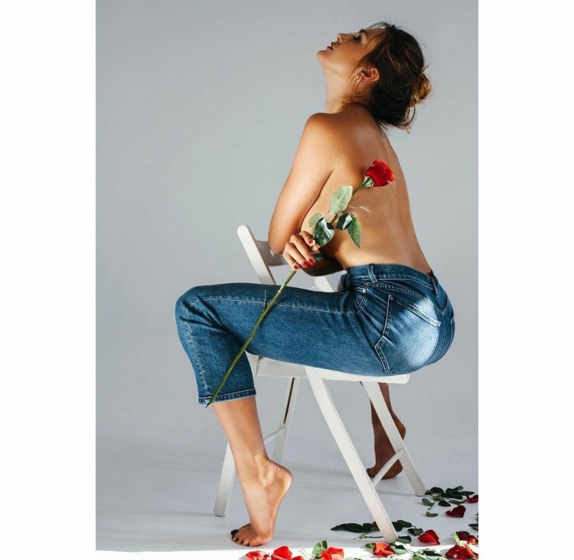 Sobolenko Arina tennis in a swimsuit