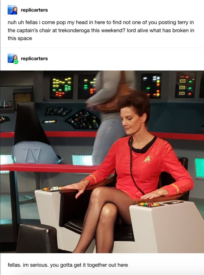 Jadzia Dax in a swimsuit