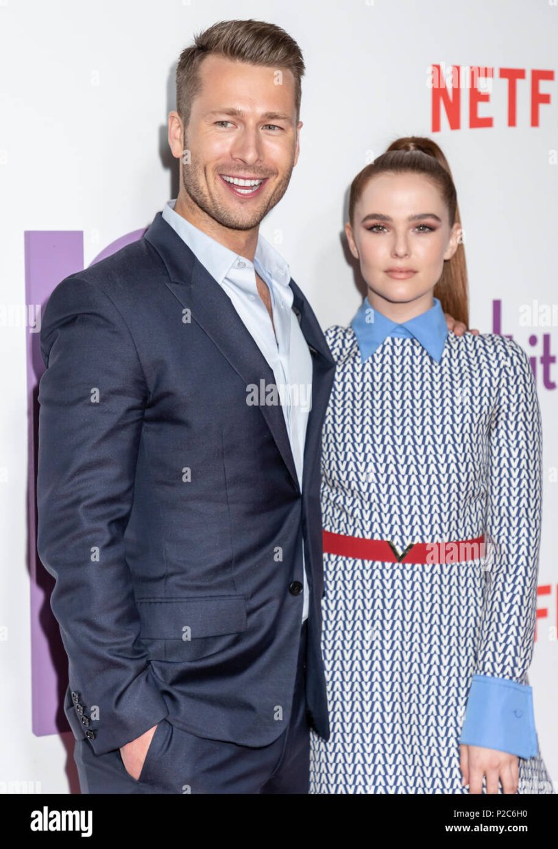 Glen Powell and Nina