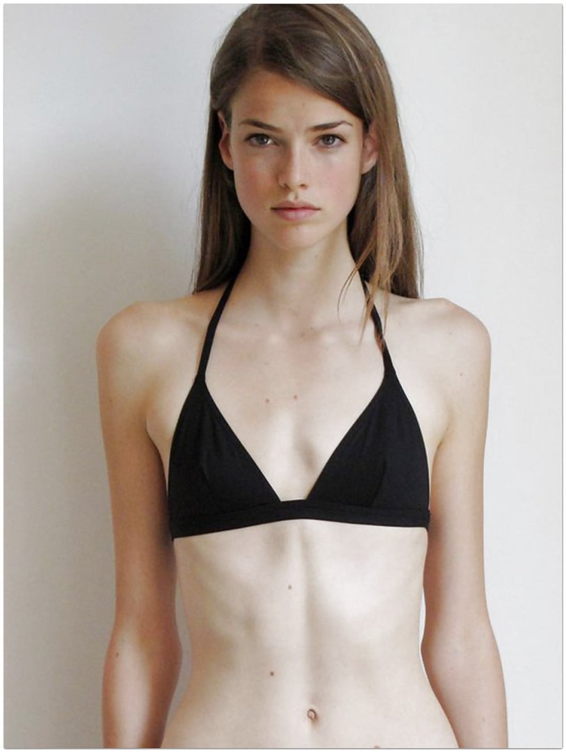 Julia Sanner in underwear