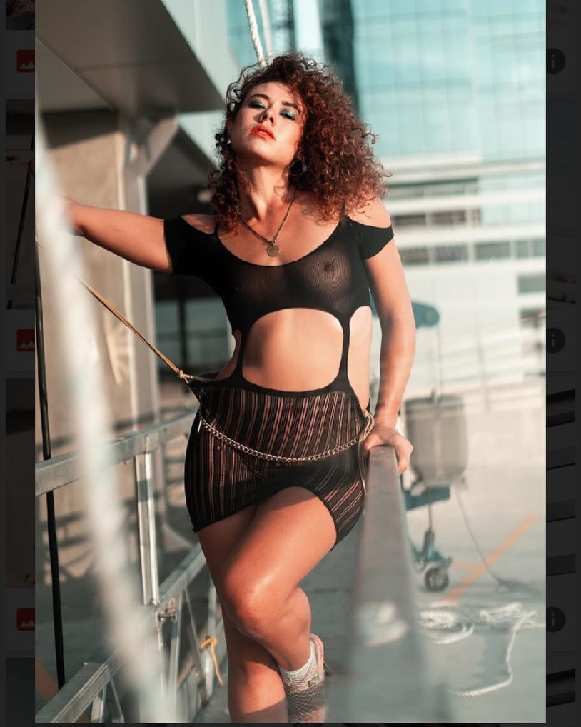 Dora Madison in a swimsuit