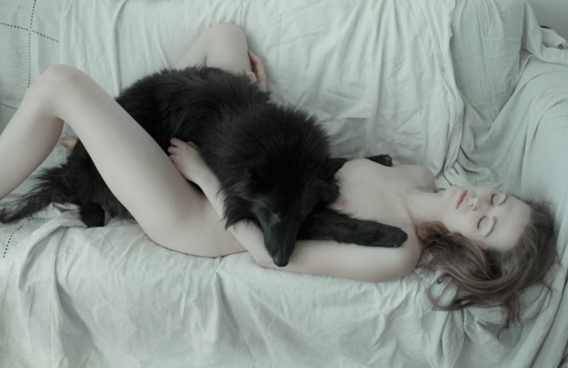 Erotic photo shoots with animals