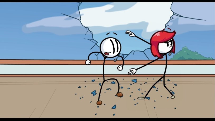 Henry Stykman and Charlie Dance