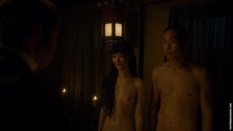 Olivia Cheng Scene of the battle naked