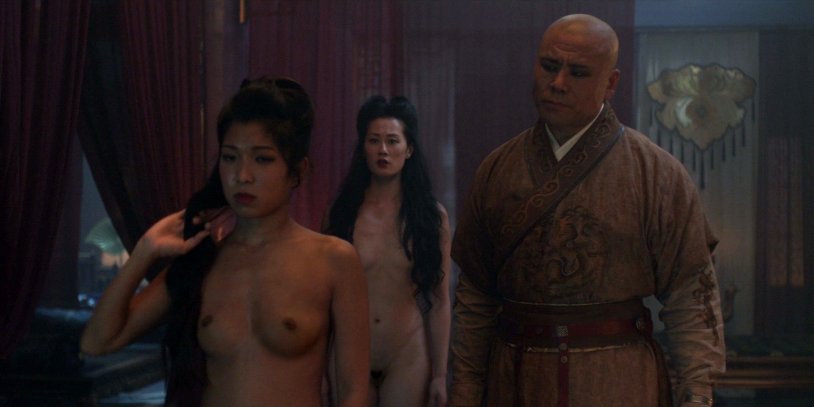 Olivia Cheng Scene of the battle naked