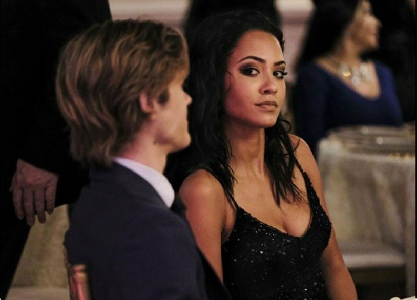 Tristin Mayice in a swimsuit