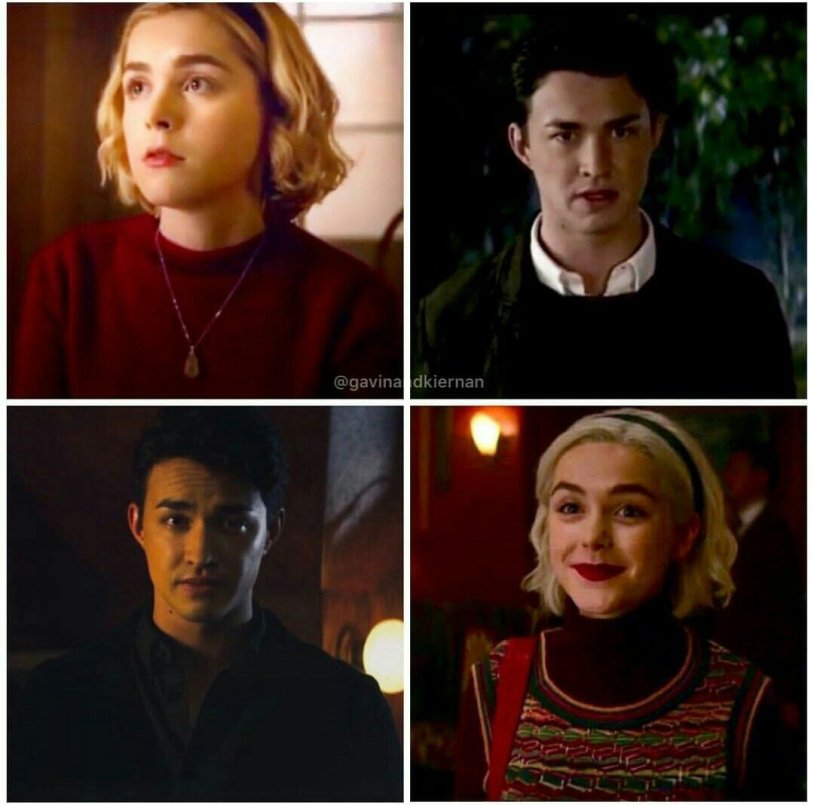 Sabrina Spellman and Nicholas