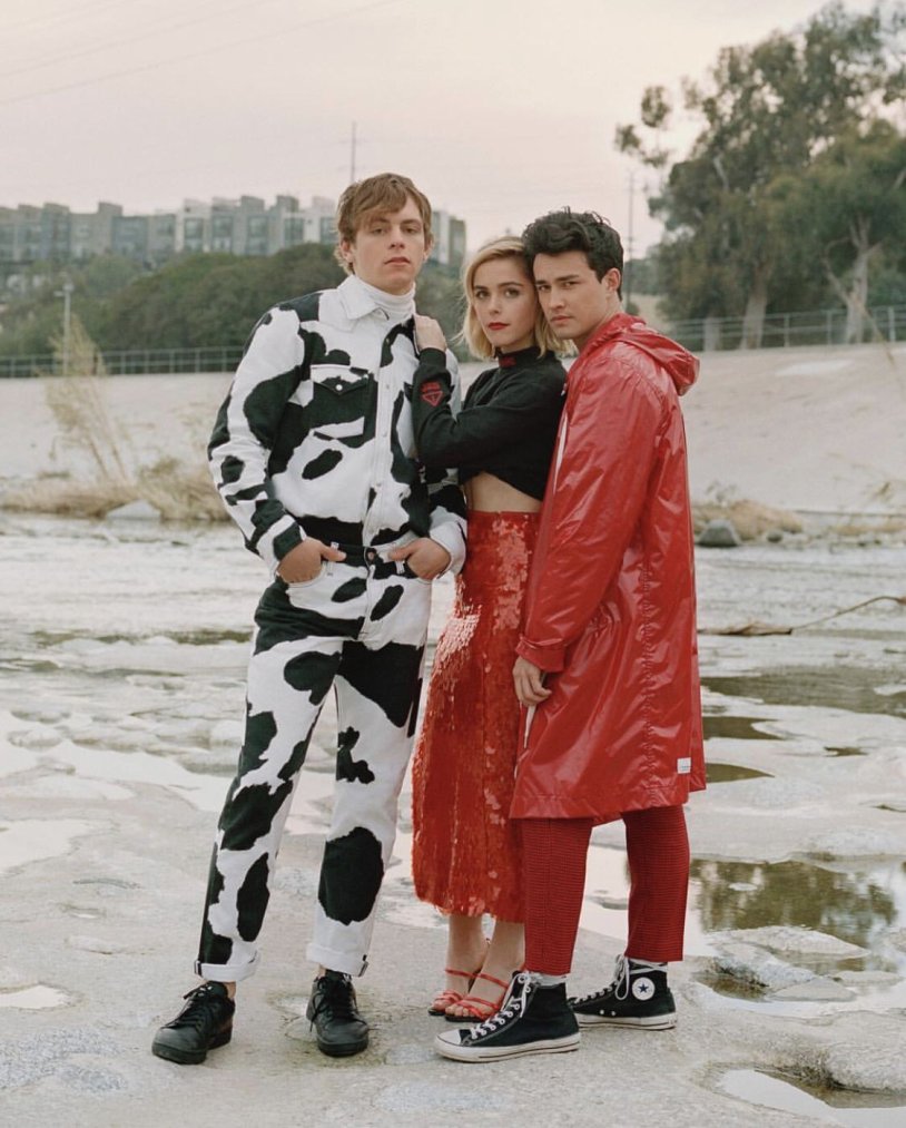 Kirnan Shipka and Gavin Leserwood photo shoot