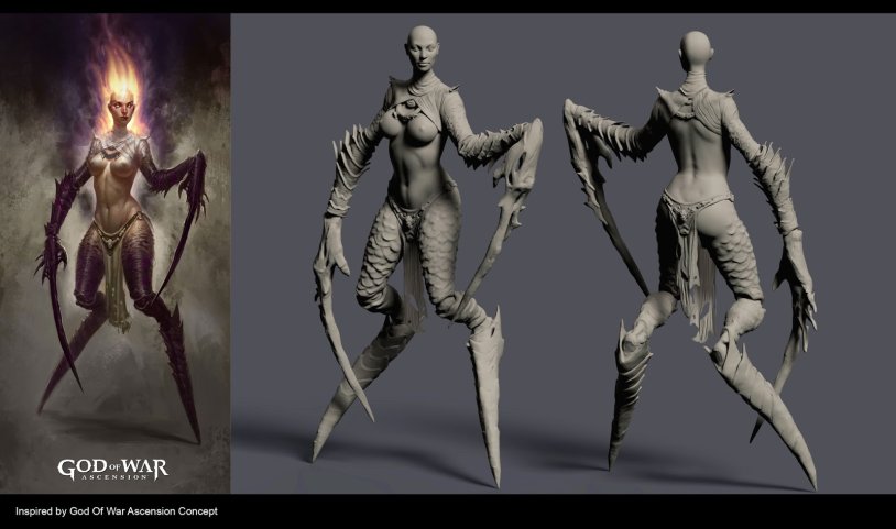 God of War Ascence Empus